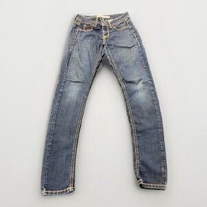 Refuge Jean P5020476PEC Women's Size 1 Dark‎ Blue Stretch Skinny Jean